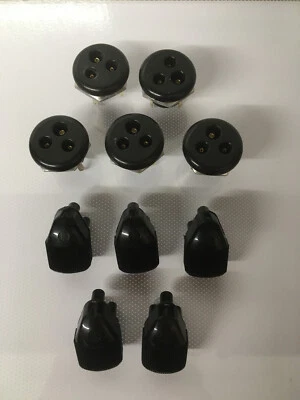 5 x Belling Lee 5A 250V L1436 Plug & Socket