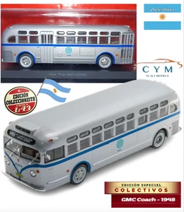 Autobús clásico GMC Coach TDH 3610 (Escala 1/43) Colectivo Argentino, Bus. New. - Imagen 1 de 12