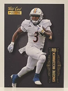 2022 WILDCARD MATT BLACK Sincere McCormick # 100 - Bild 1 von 2