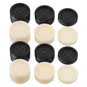 24 Stück Kunststoff-Backgammon-Steine, Schachfiguren, Brettspiel-Zubehör, nur - Bild 1 von 12