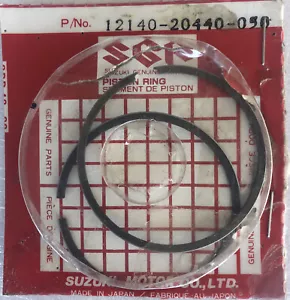 Suzuki Ring set, Piston 48.5mm OEM 12140-20440-050 - Picture 1 of 1