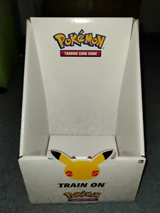Nintendo Pokemon Train On 25th Anniversary Pikachu TCG - Box Only, No Cards - Picture 1 of 4