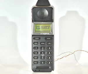 HAGENUK MT-900 - TÉLÉPHONE PORTABLE CELLULE BRIQUE VINTAGE RÉTRO RARE FILM DE COLLECTION - Photo 1 sur 8