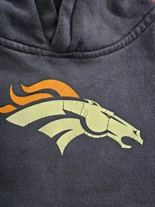 Denver Broncos Hoodie Boys S 4 NFL Football Kids Kid Child Childs Childrens VTG - Picture 1 of 8