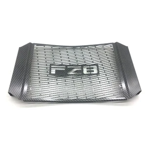 Cubierta protectora de rejilla de radiador de acero inoxidable totalmente nueva para Yamaha FZ8 2010-2016 carbono - Imagen 1 de 5