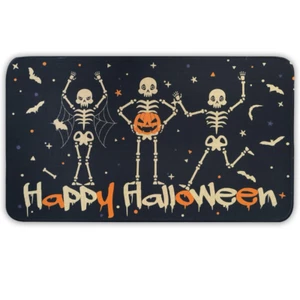 Halloween Door Mat Outdoor Non-Slip Low Profile Welcome Mat 17 x 30 Inch - Picture 1 of 9