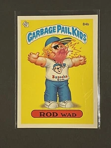 1986 garbage pail kids Series 3 Rod Wad 84b GPK NMT+ Quantity Available - Picture 1 of 3