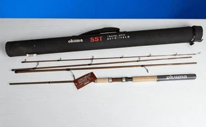 Okuma SST Travel Spin Rod SST-S-1064M Salmon / Steelhead Fishing Graphite NEW - Picture 1 of 15