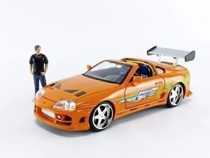 Jada 1:24 Diecast 1995 Toyota Supra con Modellino Brian O'Conner - Foto 1 di 8