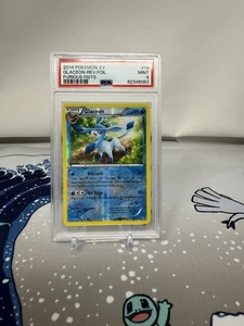 2014 POKEMON XY FURIOUS FISTS #19 GLACEON-REVERSE FOIL PSA 9 Pop 19 - Picture 1 of 2