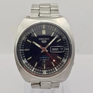 Seiko 5 Sports 6119-6023 Automatic – Vintage February 1972 – Working - Imagen 1 de 13