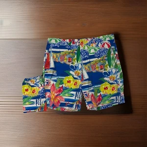 Polo Ralph Lauren Men 9" Floral Riviera Graphic Golf Plus Swim Trunk Shorts 38 - Picture 1 of 7