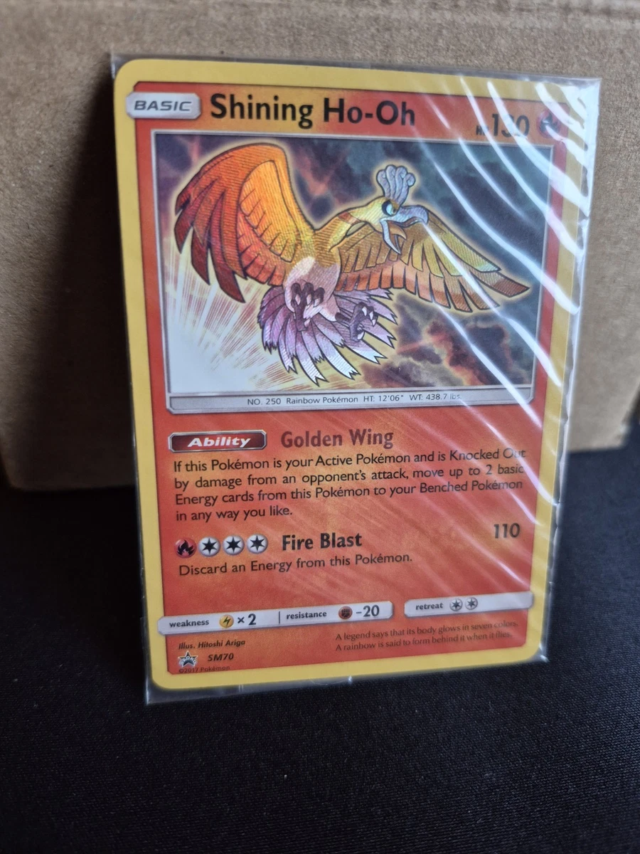 Pokémon Ho-Oh Pokémon TCG Shining Legends Individual Collectible
