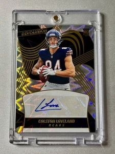 2025 Panini Revolution - Colston Loveland Impact Parallel RC Autograph /50 Auto - Picture 1 of 2