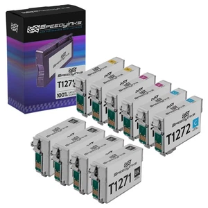 Reman Ink Cartridge set of 10 for Epson T127120 T127220 T127320 T127420 B C M Y - Picture 1 of 5