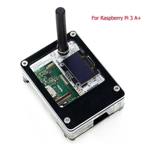 ZRPiA-1AS case for Raspberry Pi 3 A+ and ZUMspot with attached 1.3″ OLED - Picture 1 of 7