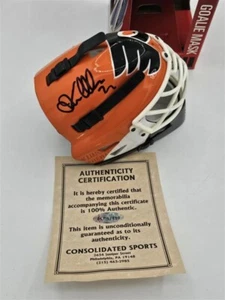 Philadelphia Flyers Minihelm signiert von John Vanbiesbrouck Echtheitszertifikat enthalten - Bild 1 von 12