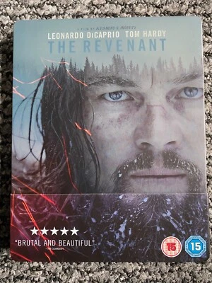 THE REVENANT - LIMITED EDITION BLURAY STEELBOOK - LIKE NEW - Image 1 of 3