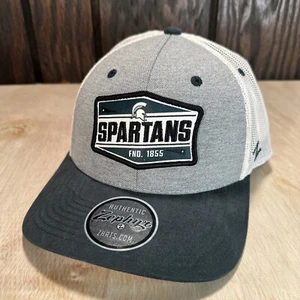 Zephyr NCAA Michigan State University Spartans Snapback Mütze Trucker Cap Patch - Bild 1 von 10