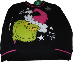 ~NWT Girls THE GRINCH Long Sleeve Christmas Sweatshirt! Size 5 Super Cute FS:)~ - Picture 1 of 2
