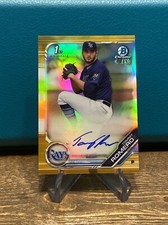 2019 Bowman Chrome Prospect Gold Refractor /50 Tommy Romero #CPA-TR Auto 🔥📈😎