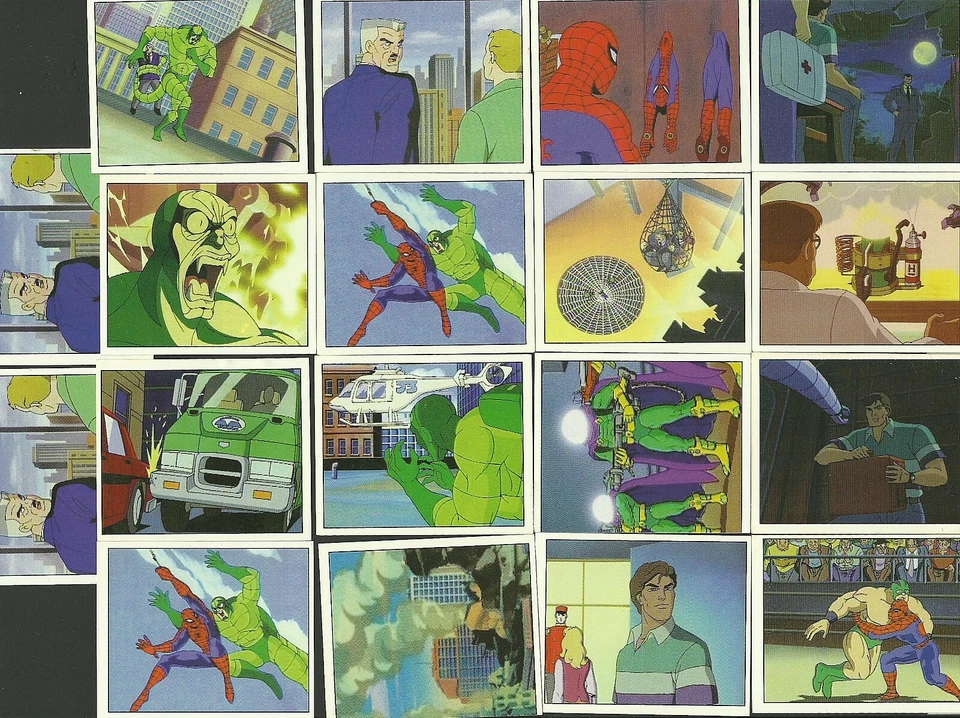 The Amazing Spiderman 1995 Panini Italy Marvel Comics Stickers Lot of 18 - Image 1 of 1