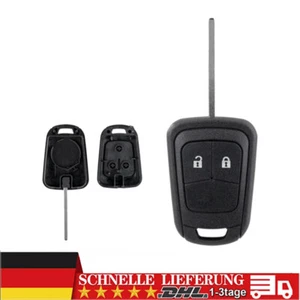 2 Tasten Auto Ersatz Schlüssel Gehäuse für Opel Astra J CC Insignia Meriva Mokka - Bild 1 von 6