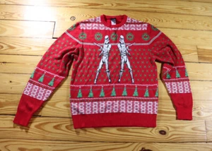Star Wars Storm Troopers Men’s Medium Christmas Holiday Winter Sweater Pullover - Picture 1 of 5