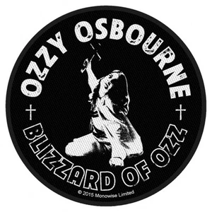 OZZY OSBOURNE - Patch Aufnäher - Blizzard Of Ozz 9x9cm - Picture 1 of 1