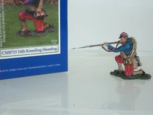 FIGURA DE RIFLE DE TIRO ARRODILLADO CAPARAZÓN DE COLECCIÓN CS00715 14O REGIMIENTO BROOKLYN - Imagen 1 de 2