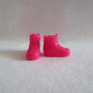 NEU Barbie Schwester Chelsea Puppe rosa High Top Sneaker ~ Stiefel Schuhe  - Bild 1 von 2