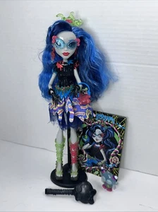 Monster High Sweet Screams Ghoulia Yelps bambola diario supporto occhiali borsa - Foto 1 di 13