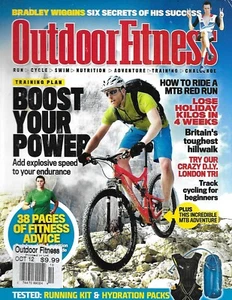 Outdoor Fitness Magazine Boost Power Fitness Weight Loss Track Cycling 2012 . - Picture 1 of 6
