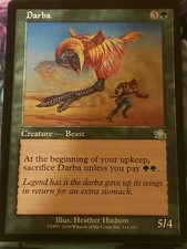 Darba Prophecy Mtg Card Mint Condition