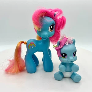 My Little Pony Newborn Cuties Shopping Day With Mum/Mom Rainbow Dash 2009 - Picture 1 of 8