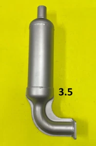 Silenciador de repuesto para tractor John Deere / Yanmar como se muestra - ¡Comprueba las dimensiones! - Imagen 1 de 5