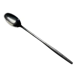 Dansk Denmark Edelstahl-Silberbesteck - SELTEN AUSLAUF Eisteelöffel 8 3/8" - Bild 1 von 3