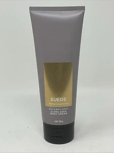 NEW Bath & Body Works SUEDE Men's Collection Ultra Shea Body Cream LOTION, 8 oz - Bild 1 von 2