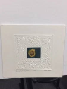 "GARTEN DER ENGEL: SONNENBLUME"" GEPRÄGT LTD. ED." #63/200 VON C. BUTLER PENDLEY - Bild 1 von 4