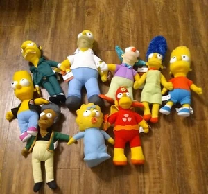 Lote de 9 peluches de Los Simpson   - Imagen 1 de 10