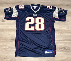 Corey Dillon #28 New England Patriots NFL Authentic Reebok Jersey Men's 48 XL - Picture 1 of 8
