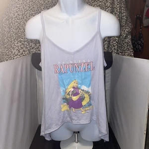Canotta Disney Raperonzolo aggrovigliata donna XL extra large tema caldo nuova con etichette - Foto 1 di 5