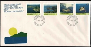 New Zealand 1974 Offshore Islands FDC - Complete Set Of Four Stamps - Mint - Picture 1 of 1