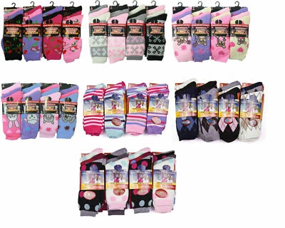 3,6,12 pares meia térmica feminina Ultimate quente grossa botas de inverno caminhada  - Imagem 1 de 4