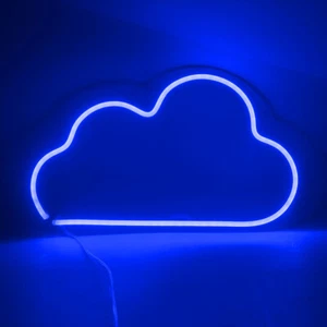 Cloud Neon Light LED Sign Dimmable for Bedroom Wall Decor Accept Color Customize - Picture 1 of 8