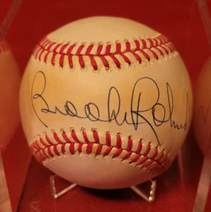 UDA Brooks Robinson Orioles HOF signed B Brown OAL ball UDA hologram # UDA18135 - Picture 1 of 9