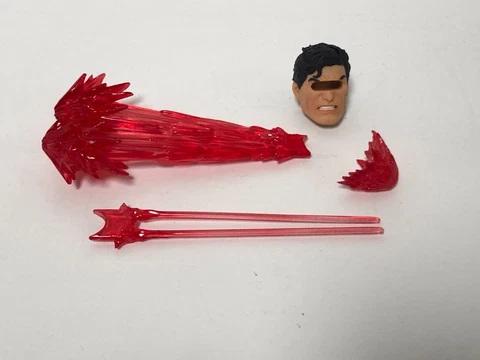 Mezco One:12 COMIC DELUXE Superman - HEAT VISION LASER Head 1:12 Scale EFFECTS Cover