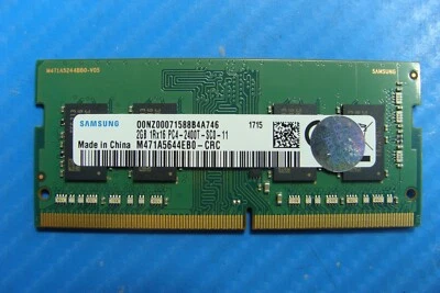 HP 14m-ba013dx Samsung 2Gb 1rx16 pc4-2400t Memory RAM SO-DIMM m471a5644eb0-crc - Image 1 of 2