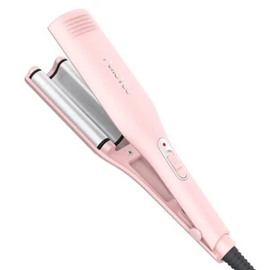 Travel Hair Crimper Curling Iron Professional Mini Hair Waver Three Barrel Cu... - Picture 1 of 7