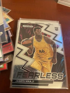 2023 Panini Prizm Draft Picks - Fearless #6 James Nnaji (RC) - Picture 1 of 1